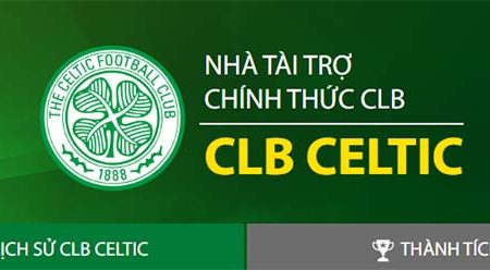 Dafabet tài trợ áo đấu chính thức CLB CELTIC 